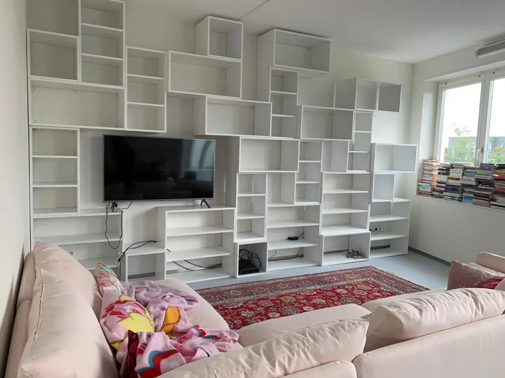 Modular furniture with T.V.